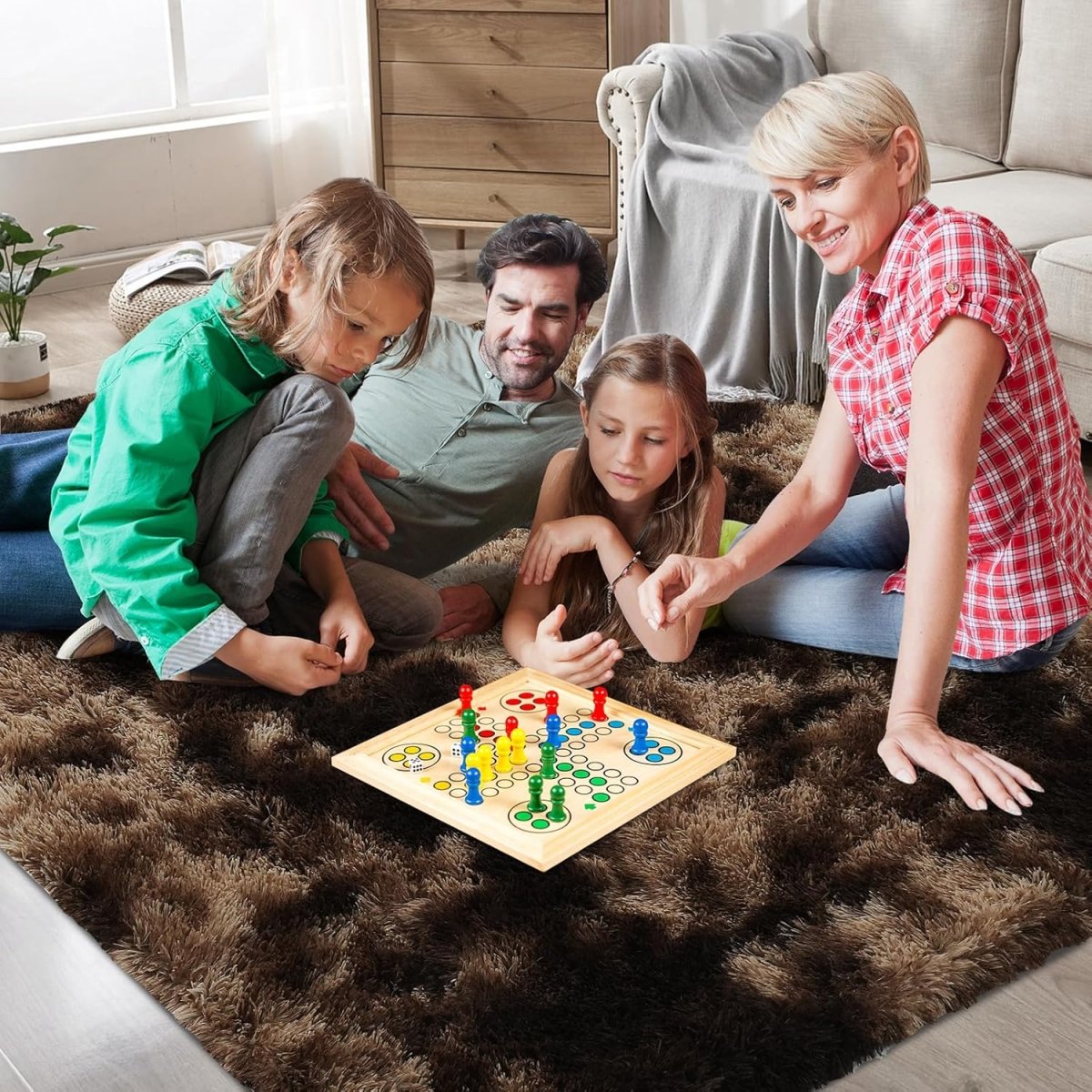 Shag Area Rugs for Bedroom Living Room,4X6 Ultra Soft Fluffy Area Rugs for Dorm, Indoor Carpet Nursery Rugs for Kids Girls Room Home Decor,Pink - Homesidy.com