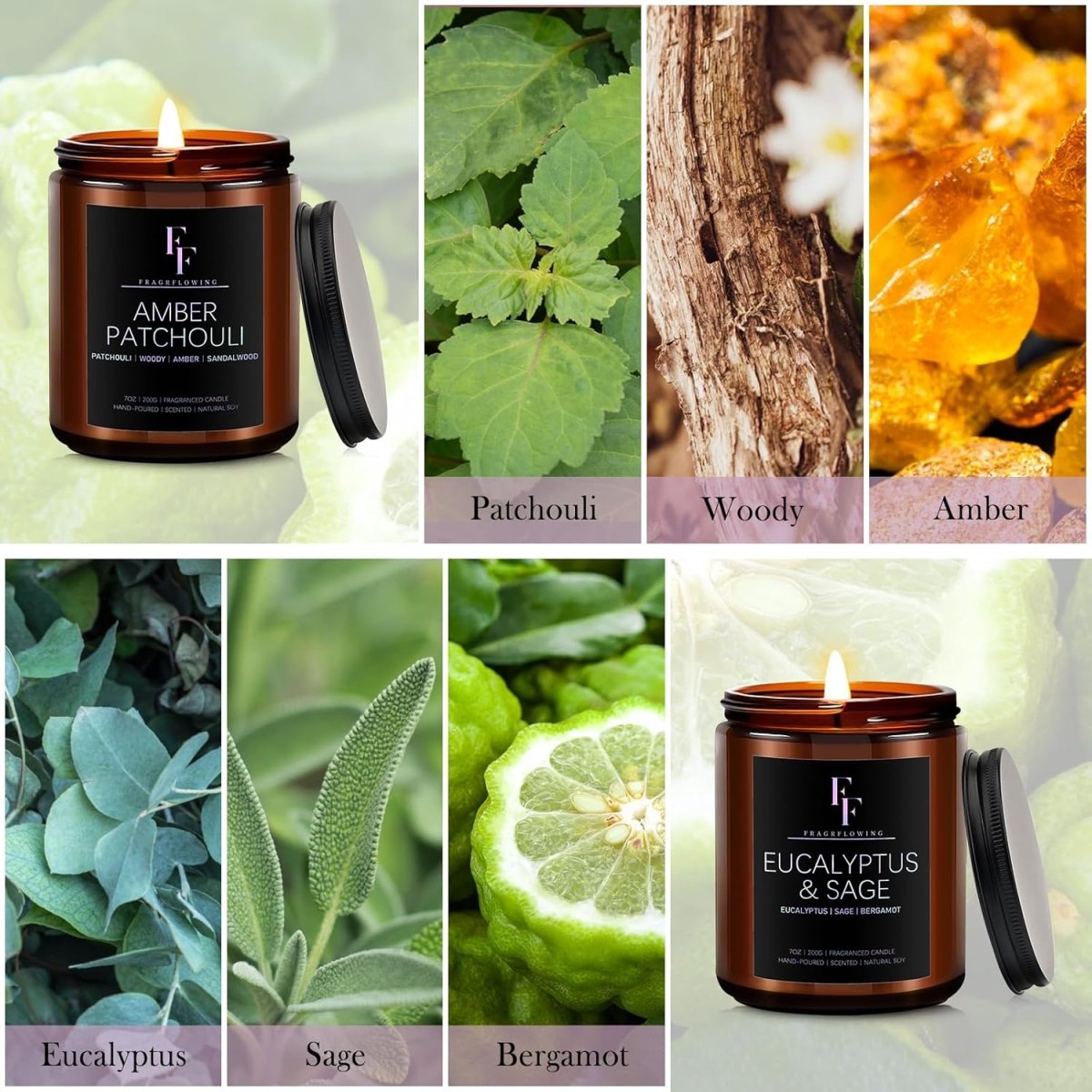 Vanilla Coconut Candle, Scented Candle for Home Soy Wax Candle, Aromatherapy Candle Gift for Women Men, 7oz - Homesidy.com