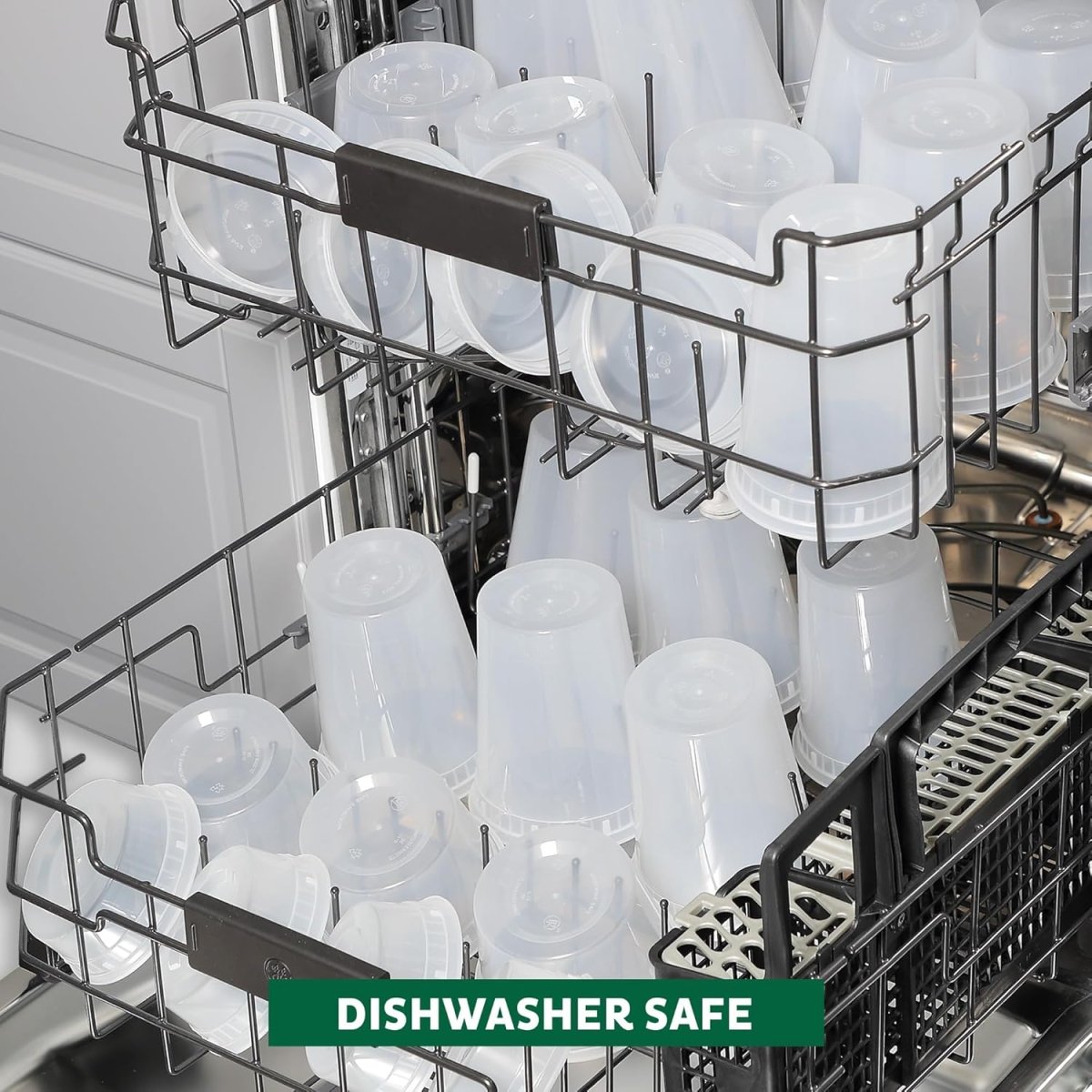 Freshware Food Storage Containers [36 Set] 16 oz Plastic Deli Containers with Lids, Slime, Soup, Meal Prep Containers | BPA Free | Stackable | Leakproof | Microwave/Dishwasher/Freezer Safe - Homesidy.com