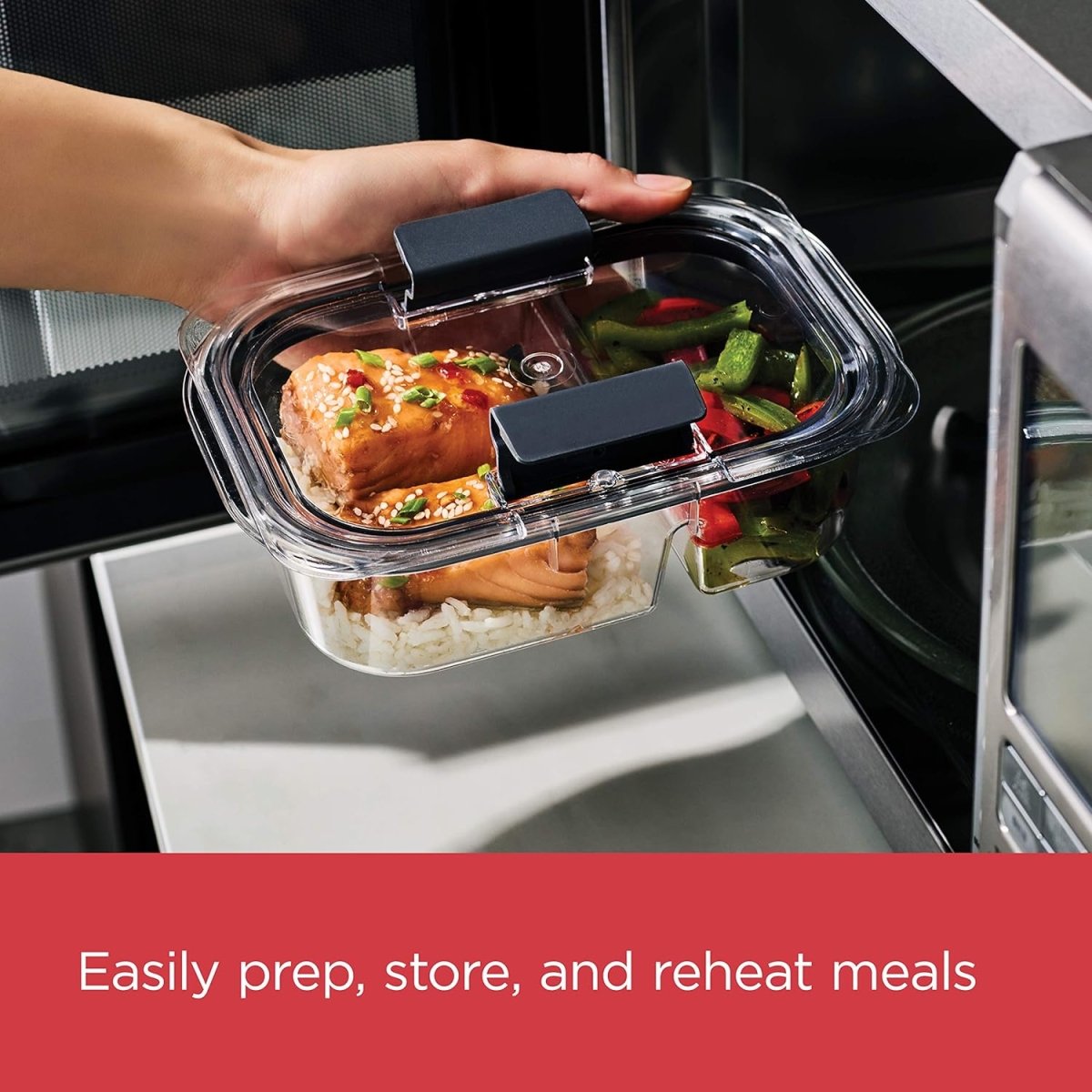 Rubbermaid Brilliance BPA - Free Airtight Food Storage Containers, 24 - Piece Set, Easy for Meal Prep, Lunch &amp; Leftovers - Homesidy.com