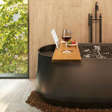 VaeFae Teak Bathtub Tray, Wooden Bath Caddy for Bathtub, Bath Tub Wood Table for Tub - Homesidy.com