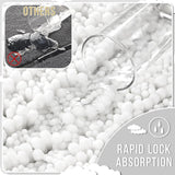Yimobra Bathroom Rugs Non Slip Washable - Ultra Soft Absorbent Chenille Bath Mat, Quick Dry Shaggy Floor Carpet for Tub Shower, Gray Home Decor Accessories, 24x17 Inch - Homesidy.com