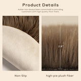 Ashler Faux Fur Rug, Fluffy White Small Sheepskin Rug, Ultra Soft 2x3 Ft Mat, Machine Washable Shag Mats, Nursery Throw for Bed, Living, Kids Room - Homesidy.com