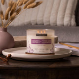 Candle - lite Essential Elements Scented Candles, Eucalyptus &amp; Mint Leaf, 14.75 oz Jar, Proudly Poured in The USA, Aromatherapy, 3 - Wick with 45 Hours Burn Time, Perfect for Creating a Relaxing Ambiance - Homesidy.com