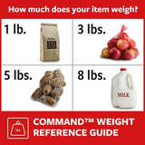 Command Large Caddy, Holds up to 4 lb, 8.6&34; x 3.1&34; x 3&34;, 1 Caddy with 4 Command Strips, Damage Free Organization Wall Mount to Cabinet, Kitchen, Pantry, Closet, or Under Sink - Homesidy.com