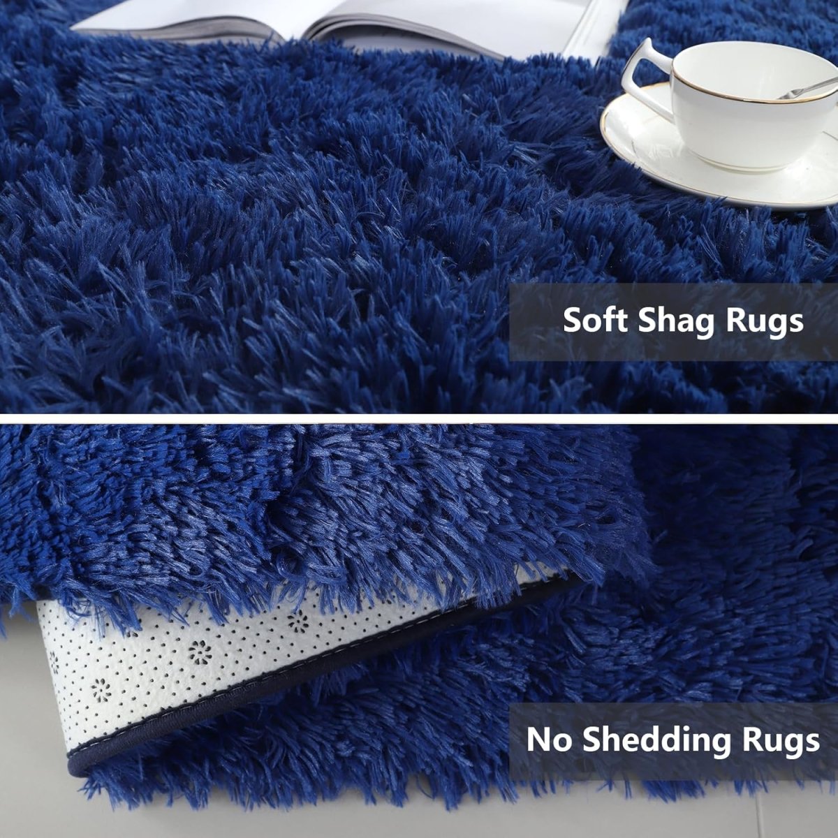 Shag Area Rugs for Bedroom Living Room,4X6 Ultra Soft Fluffy Area Rugs for Dorm, Indoor Carpet Nursery Rugs for Kids Girls Room Home Decor,Pink - Homesidy.com