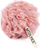 MTDLYICE Loofah Sponge, XXL Large Loofah 100g 4 Pack, Bath Sponge Soft Mesh Shower Loofah for Men, Body Scrub, Shower Pouf Bath Accessories, for Body Wash, Soap (Blue Gray) - Homesidy.com