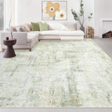 Area Rugs 6x9 Living Room: Washable Rug Modern Abstract Large Rug Soft Non Slip Neutral Rugs Stain Resistant Indoor Carpet for Bedroom Kitchen Dining Room Table Nursery Home Office Rugs(Beige,6x9) - Homesidy.com