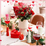 Threlaco 6 Pcs Pillar Candles Modern Aesthetic Ribbed Decorative Candle Set Cute Soy Wax Scented Ribbed Decor for Home(White,2.36 - 6.89 Inch) - Homesidy.com