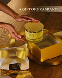 1771 Aromas Vanilla Scented Candles - 100% Natural Soy Wax - Large 3 Wick Jar Candle - Up to 50 Hours Burning Time - Candles for Home - Gift - Ready Candle for Men &amp; Women - Aromatherapy Candles - Homesidy.com