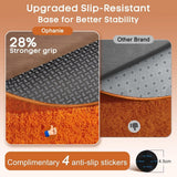 Ophanie Area Rugs for Living Room Bedroom, Upgrade Non - Slip Fluffy Soft Grey Shag Carpet, Indoor Floor Gray 4x6 Fuzzy Shaggy Living Room Plush Rug for Kids Home Dorm Decor Aesthetic - Homesidy.com