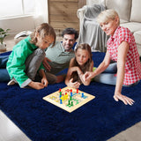 Shag Area Rugs for Bedroom Living Room,4X6 Ultra Soft Fluffy Area Rugs for Dorm, Indoor Carpet Nursery Rugs for Kids Girls Room Home Decor,Pink - Homesidy.com