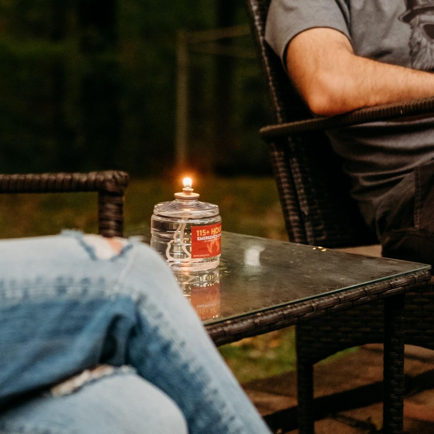 GasOne 115 Hours Emergency Candle Set – 8 - Pack Liquid Candles – Clean Burning, Unscented Long - Burning Candles for Ambient Lighting, Power Outages, Camping &amp; Blackouts - Homesidy.com