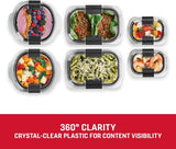 Rubbermaid Brilliance BPA - Free Airtight Food Storage Containers, 24 - Piece Set, Easy for Meal Prep, Lunch &amp; Leftovers - Homesidy.com