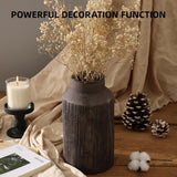 Rustic Vases for Home Decor. Ceramic Vase for Dining Table Decor. Terracotta Decorative Vase 6.1IN. ZSHLXM - Homesidy.com