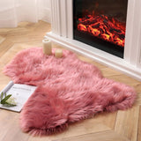 Ashler Faux Fur Rug, Fluffy White Small Sheepskin Rug, Ultra Soft 2x3 Ft Mat, Machine Washable Shag Mats, Nursery Throw for Bed, Living, Kids Room - Homesidy.com