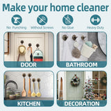 Antimbee 3 Pack Suction Cup Hooks, Clear Suction Cup Hanger, Removable Small Suction Cups for Shower, Bathroom, Glass, Door, Windows, Kitchen - Max Hanging up to 11 lbs on Smooth Surface - Homesidy.com