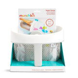 Munchkin® Super Scoop™ Hanging Bath Toy Storage with Quick Drying Mesh, Grey - Homesidy.com