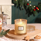 Frosted Cranberry Luxury Scented Candles - 19oz, 88hr Burn Time, Perfect Christmas Gifts for Women - Homesidy.com