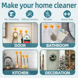 Antimbee 3 Pack Suction Cup Hooks, Clear Suction Cup Hanger, Removable Small Suction Cups for Shower, Bathroom, Glass, Door, Windows, Kitchen - Max Hanging up to 11 lbs on Smooth Surface - Homesidy.com