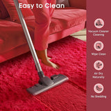 Ophanie Area Rugs for Living Room Bedroom, Upgrade Non - Slip Fluffy Soft Grey Shag Carpet, Indoor Floor Gray 4x6 Fuzzy Shaggy Living Room Plush Rug for Kids Home Dorm Decor Aesthetic - Homesidy.com
