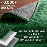 Ophanie Area Rugs for Living Room Bedroom, Upgrade Non - Slip Fluffy Soft Grey Shag Carpet, Indoor Floor Gray 4x6 Fuzzy Shaggy Living Room Plush Rug for Kids Home Dorm Decor Aesthetic - Homesidy.com