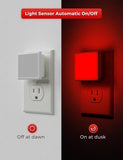L LOHAS LED Night Lights Plug into Wall 2 - Pack, 0.3W Plug in Night Light, Dusk to Dawn, 3000K Soft White, Bright Nightlight Auto - On/Off, for Adults Kids Room Bedroom Bathroom Hallway Kitchen, Non - Dim - Homesidy.com