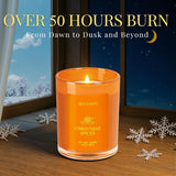 Balsam Cedar Candle, 10oz Soy Scented Candle for Home, Christmas Birthday &amp; Holiday Gifts for Women &amp; Men, Long Lasting 50 Hour Clean Non - Toxic Burn, Elegant Winter &amp; Christmas Festive Home Decor - Homesidy.com