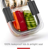 Rubbermaid Brilliance BPA - Free Airtight Food Storage Containers, 24 - Piece Set, Easy for Meal Prep, Lunch &amp; Leftovers - Homesidy.com