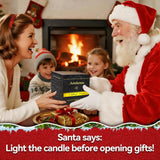Christmas Candles - Christmas Spice Candle | 7 oz Soy Candles with Warm Cinnamon, Clove &amp; Nutmeg Aroma | Holiday Scented Candle, Cozy Winter Candle Gift for Men &amp; Women - Homesidy.com