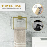 5 - Pieces Matte Black Bathroom Hardware Accessories Set, SUS304 Stainless Steel Bath Towel Bar Set, Towel Racks for Bathroom Wall Mounted. - Homesidy.com