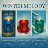 Balsam Cedar Candle, 10oz Soy Scented Candle for Home, Christmas Birthday &amp; Holiday Gifts for Women &amp; Men, Long Lasting 50 Hour Clean Non - Toxic Burn, Elegant Winter &amp; Christmas Festive Home Decor - Homesidy.com