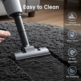 Ophanie Area Rugs for Living Room Bedroom, Upgrade Non - Slip Fluffy Soft Grey Shag Carpet, Indoor Floor Gray 4x6 Fuzzy Shaggy Living Room Plush Rug for Kids Home Dorm Decor Aesthetic - Homesidy.com