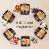 6 Pack Candles for Home Scented, Aromatherapy Jar Candles Gift Set for Women, Long Lasting Burn Soy Wax Candle, Scented Candle Gift Set for Birthday Easter Mothers Day - Homesidy.com