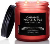 M&amp;SENSE Ode to Winter Soy Candles Strong Scented, 2 Wick Jar Candle 19.4oz 110 Hour Long Lasting, Lavender Sandalwood Organic Natural Aromatherapy Candle Gifts Bedroom Bathroom Home Decor - Homesidy.com