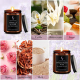 Vanilla Coconut Candle, Scented Candle for Home Soy Wax Candle, Aromatherapy Candle Gift for Women Men, 7oz - Homesidy.com