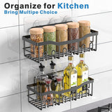 EUDELE 5 - Pack Rustproof Stainless Steel Shower Caddy Set– No Drill Adhesive Bathroom Organizer, Space - Saving Shower Shelves for Apartment Essentials, Bathroom/Kitchen Storage Home Decor - L Size - Homesidy.com
