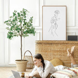 Artificial Eucalyptus Tree 5FT, Tall Fake Potted Plant with Nursery Pot, Faux Eucalyptus Tree for Home Office Decor, Indoor Decorative Artificial Plants for Living Room Bedroom - Homesidy.com