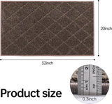 COSY HOMEER Edging Stair Treads Non - Slip Carpet Mat 28inX9in Indoor Stair Runners for Wooden Steps, Edging Stair Rugs for Kids and Dogs, 100% Polyester TPE Backing (15pc, Beige) - Homesidy.com