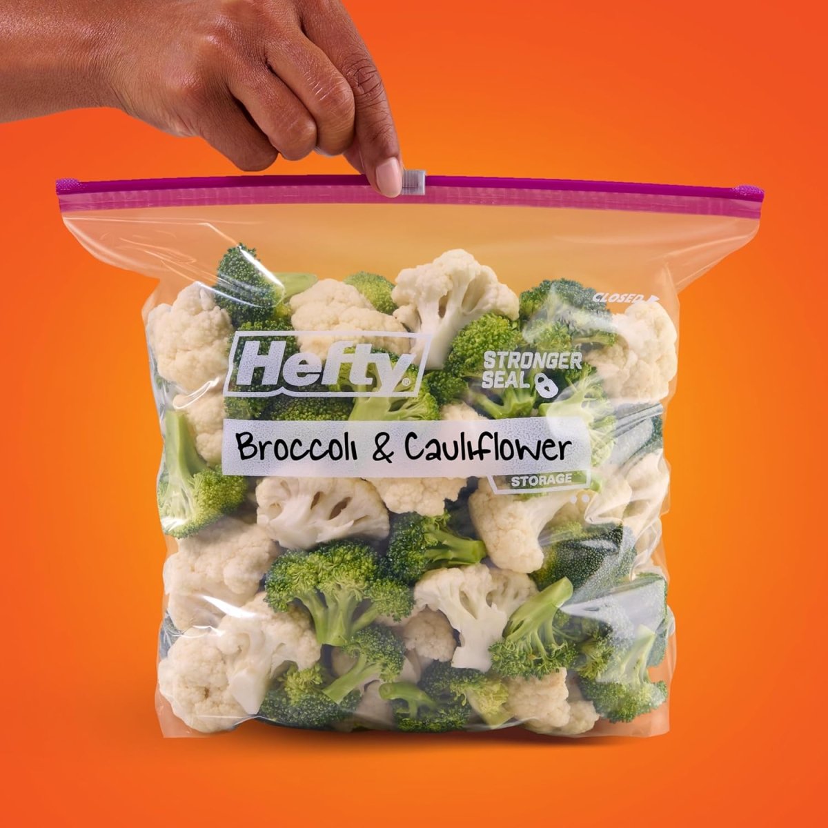Hefty Slider Kitchen Storage Bags, Gallon Size, 66 Count - Homesidy.com