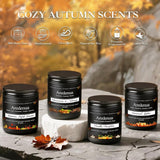 Christmas Candles - Christmas Spice Candle | 7 oz Soy Candles with Warm Cinnamon, Clove &amp; Nutmeg Aroma | Holiday Scented Candle, Cozy Winter Candle Gift for Men &amp; Women - Homesidy.com