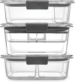 Rubbermaid Brilliance BPA - Free Airtight Food Storage Containers, 24 - Piece Set, Easy for Meal Prep, Lunch &amp; Leftovers - Homesidy.com