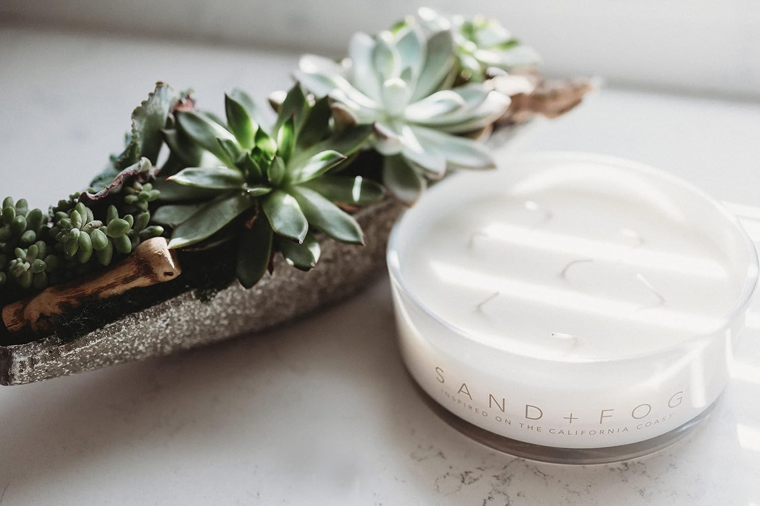 Sand Fog Scented Candle - Crushed Candy Cane – Additional Scents and Sizes – 100% Cotton Lead - Free Wick - Luxury Air Freshening Jar Candles - Perfect Home Decor – 12oz … - Homesidy.com