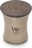 WoodWick Marine Amber Holiday Candle Gifts for Women and Men, 9.7 oz Precious Metals Collection with Crackling Wick - Homesidy.com