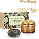 Christmas Gifts for Women, Unique Birthday Gifts for Women, Lavender Butterfly Rotating Scented Candles for Home Fragrance, Mom Birthday Gift from Daughter Son, Xmas Candle Gift for Sister Grandma - Homesidy.com