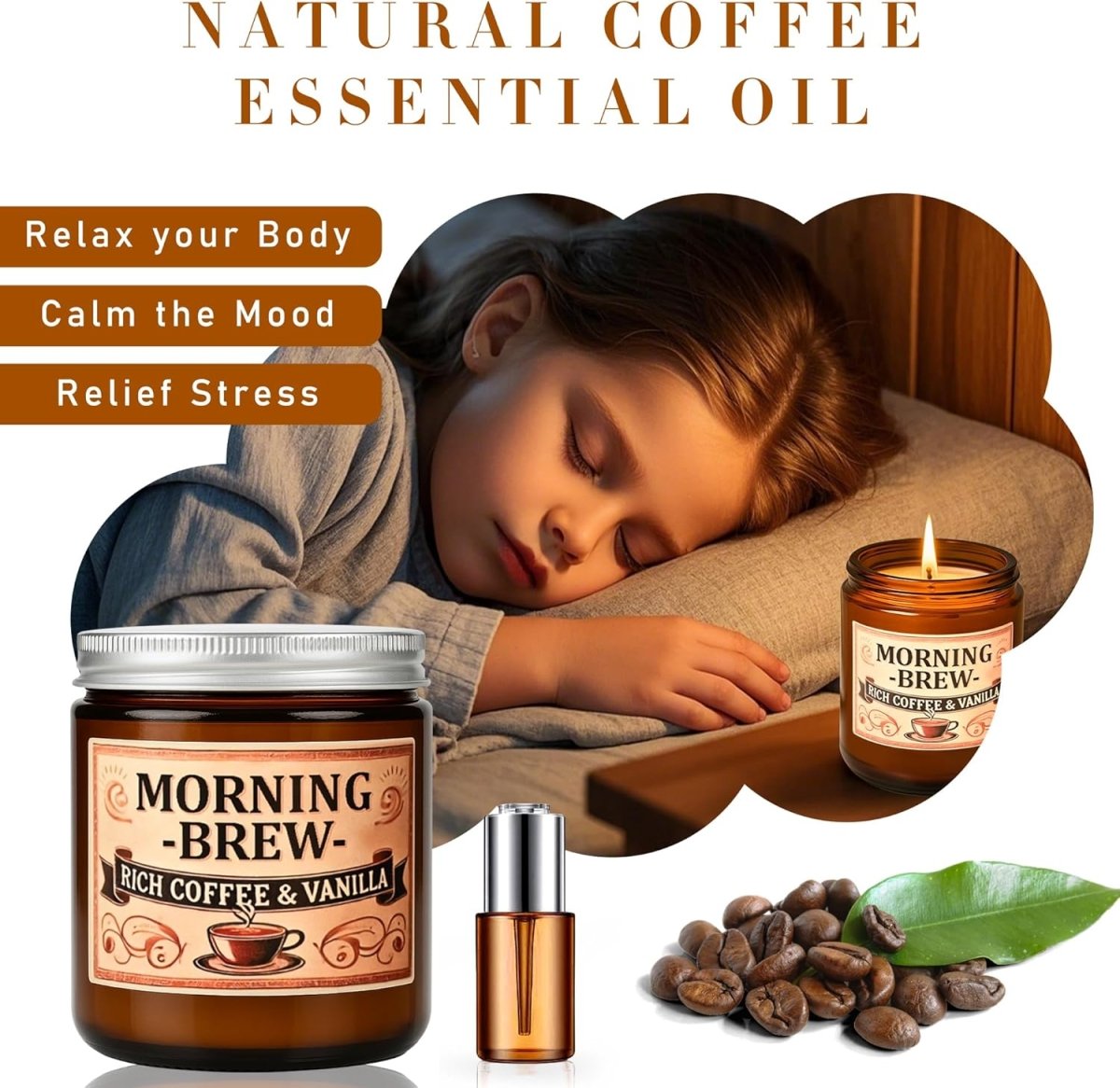 Eucalyptus &amp; Mint Candles for Home Scented, 20 Hours Burn Soy Candle Gift for Women Stress Relief, Meditation, Yoga, Relaxing, Natural Soy Wax for Men and Women, 4oz - Homesidy.com
