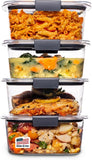 Rubbermaid Brilliance BPA - Free Airtight Food Storage Containers, 24 - Piece Set, Easy for Meal Prep, Lunch &amp; Leftovers - Homesidy.com