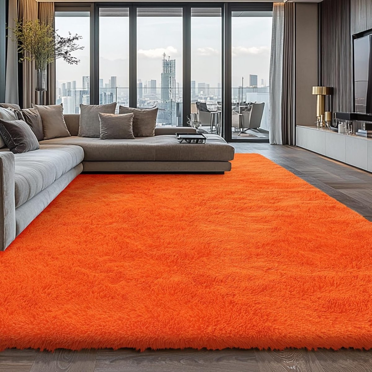 Shag Area Rugs for Bedroom Living Room,4X6 Ultra Soft Fluffy Area Rugs for Dorm, Indoor Carpet Nursery Rugs for Kids Girls Room Home Decor,Pink - Homesidy.com