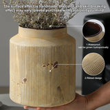 Rustic Vases for Home Decor. Ceramic Vase for Dining Table Decor. Terracotta Decorative Vase 6.1IN. ZSHLXM - Homesidy.com