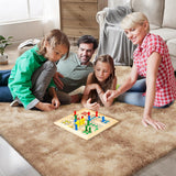 Shag Area Rugs for Bedroom Living Room,4X6 Ultra Soft Fluffy Area Rugs for Dorm, Indoor Carpet Nursery Rugs for Kids Girls Room Home Decor,Pink - Homesidy.com
